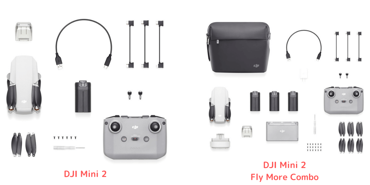 DJI MINI2 FLY MORE COMBO ドローン DJI Mini 2 Fly More コンボ」の