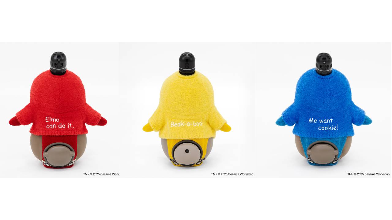 ピヨピヨ】ラボット エルモ セサミストリート ウェア LOVOT』と