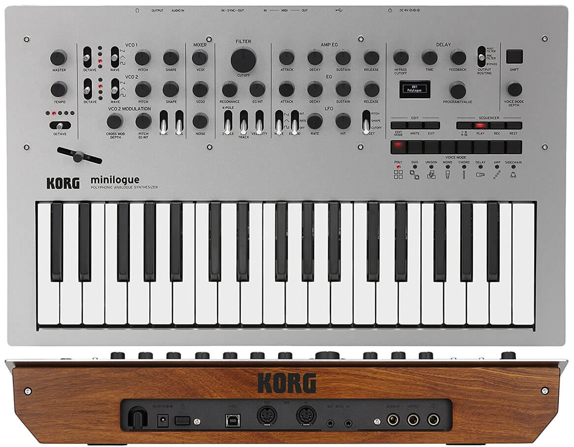 KORG minilogue アナログシンセサイザー 37鍵 KORG minilogue アナログ