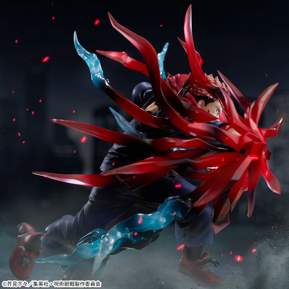 変化するエフェクトの様子もリアルに再現！セガプライズ「呪術廻戦