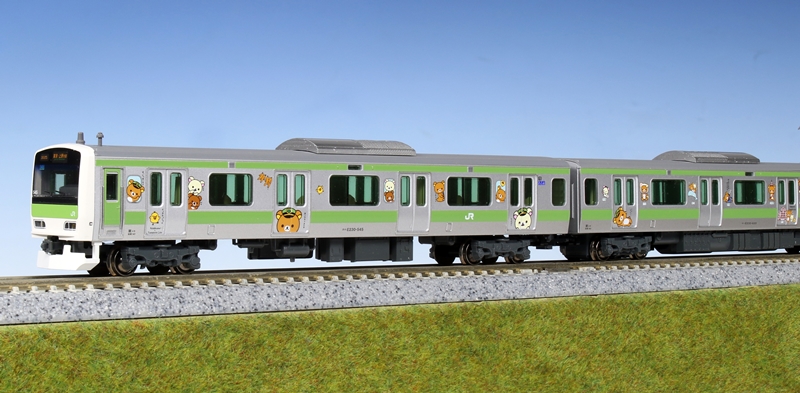 キイロイトリ リラックマと山手線ごゆるりさんぽテーマ 電車セット 未