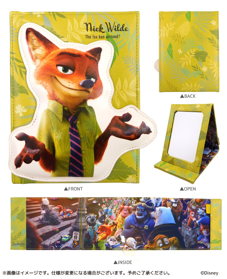 ズートピア ニック 缶バッジ&ポストカード キディランド 特典