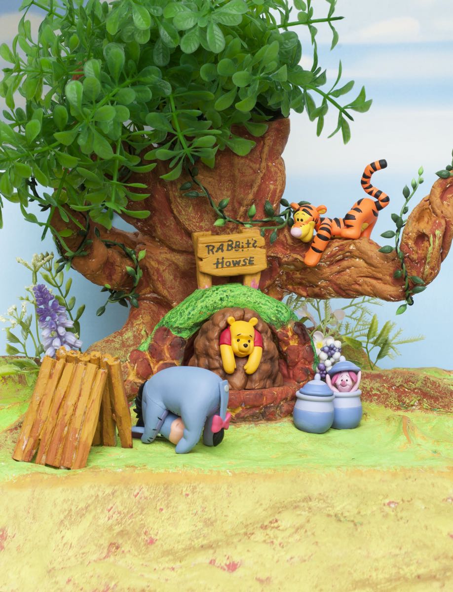 ティガー ツリーハウス ライトアップフィギュア ディズニー くまのプー