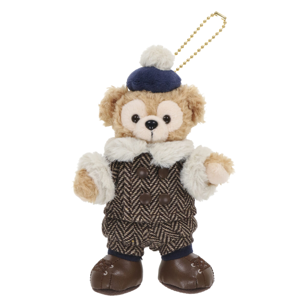 ダッフィー シェリーメイ ぬいぐるみバッジ ウィンタートゥインク