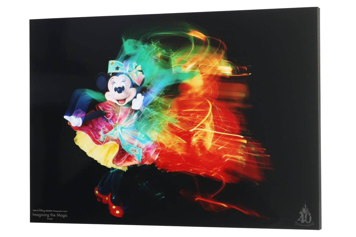 レア ディズニー イマジニングザマジック アート パネル 魚眼レンズ