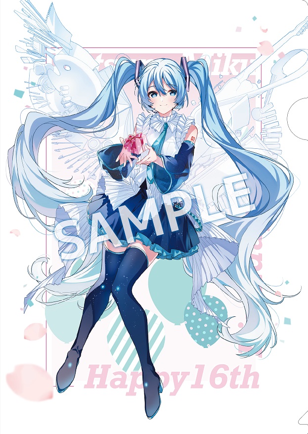 12種 コンプセット クリアファイル 初音ミク エンタメくじ 初音ミク