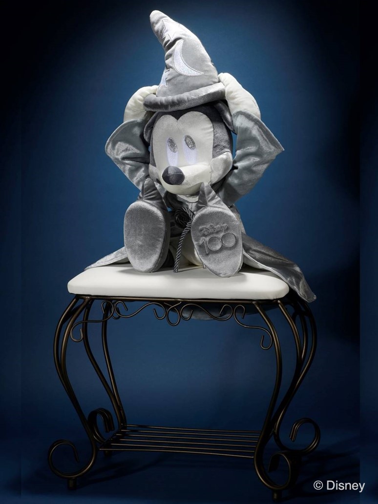 ディズニー100 プラチナ ぬいぐるみ 魔法使いの弟子ミッキー ビッグ