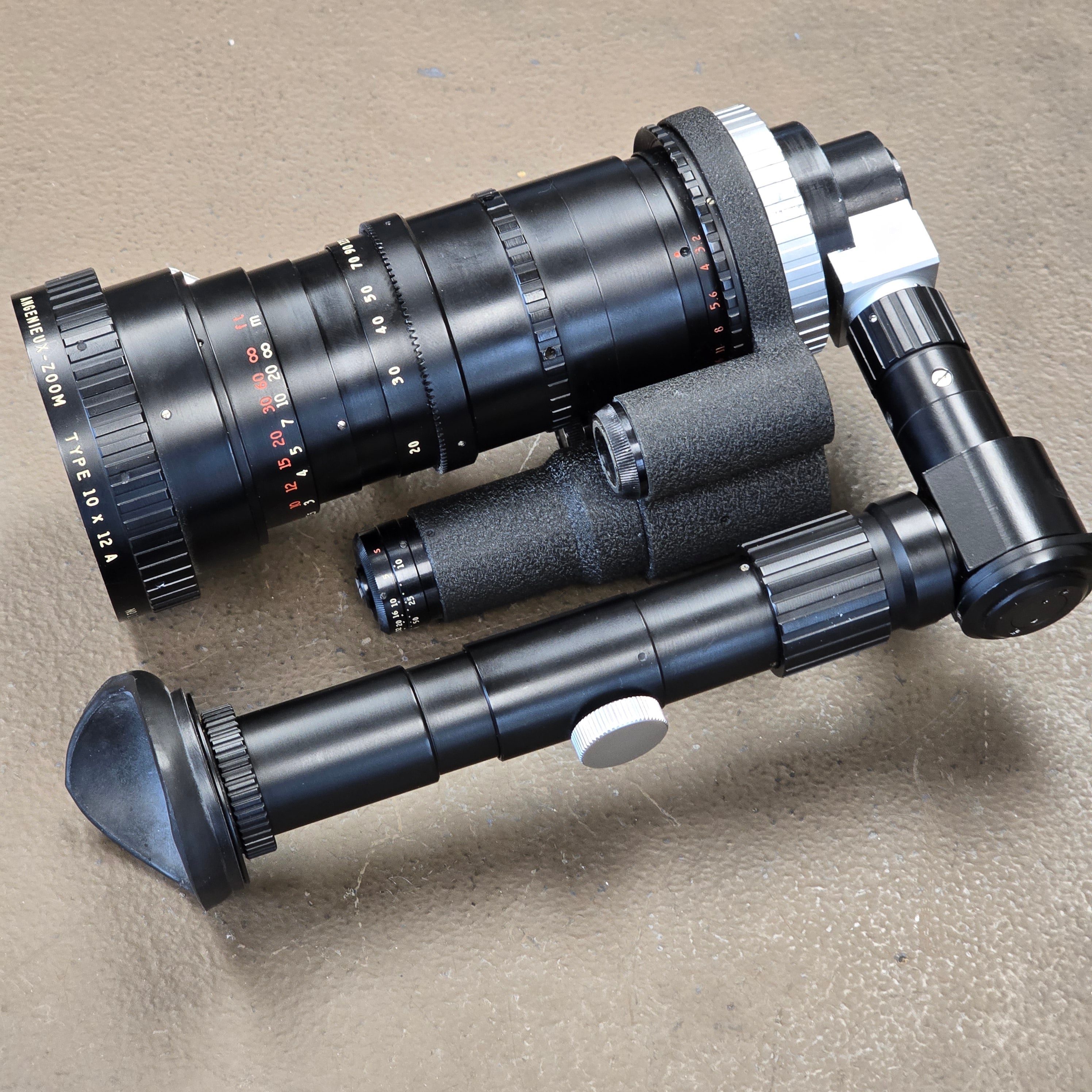 Angenieux 12-120mm f2.2 Type 10 x 12A C-Mount Zoom lens with