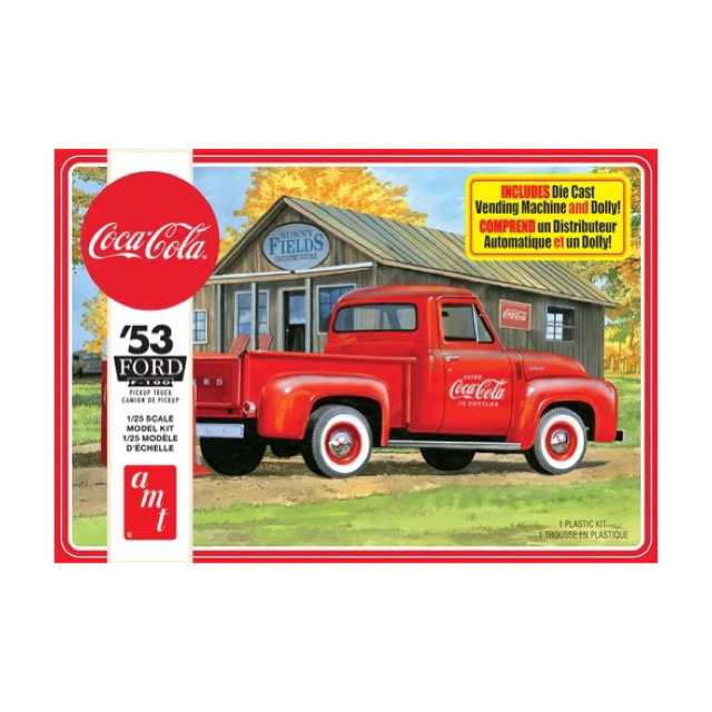 AMT 1953 Ford Pickup (Coca-Cola) 1:25 Scale Model Kit - Shop