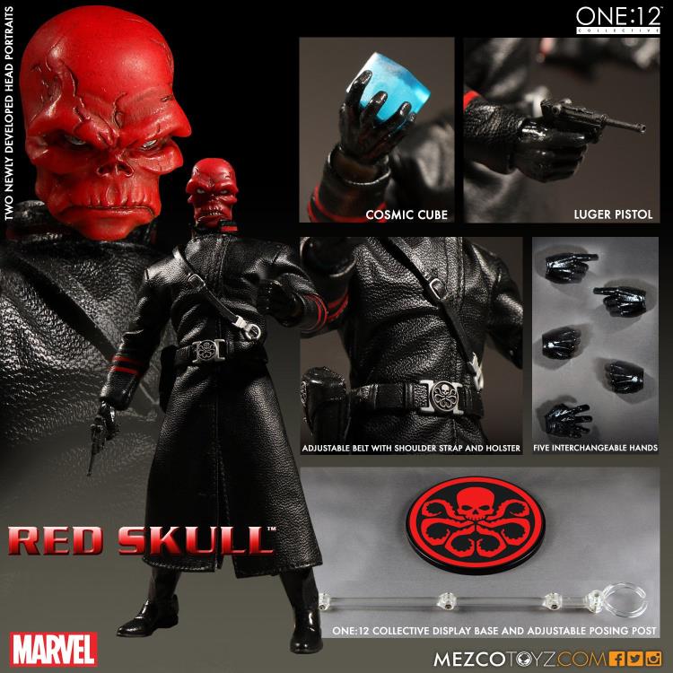 Red Skull Mezco one:12 – DZ Comics and Gaming