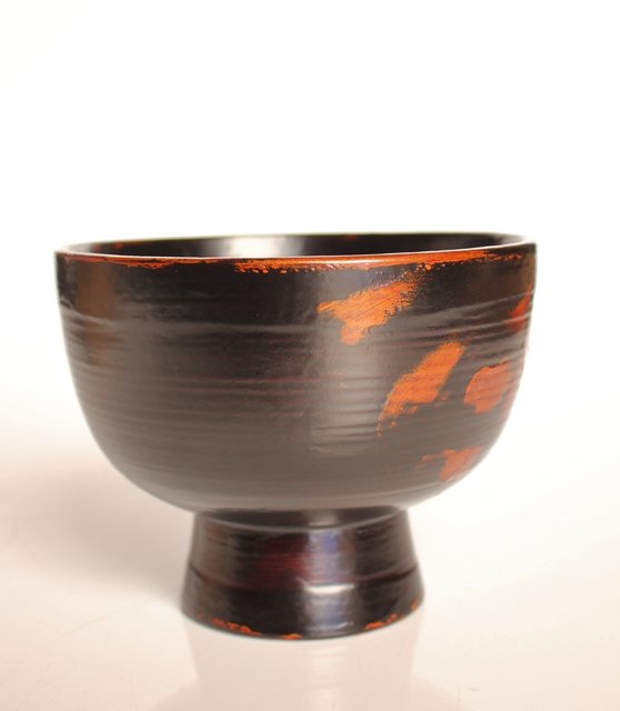 角偉三郎 悟りの5つ星 合鹿椀 S2865｜骨董店 のびる 古美術 骨董 和風