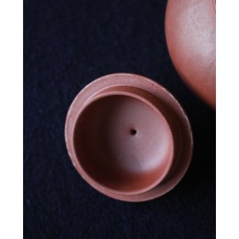 中国宜興窯 単孔朱泥急須/茶壷 70-80年代 P137｜骨董店 のびる 古美術