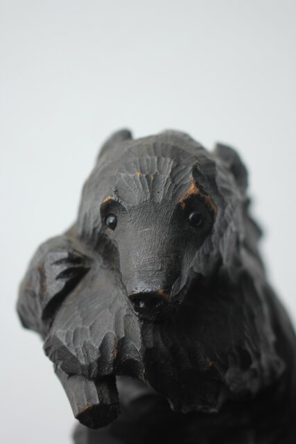 堀井清司作木彫り熊堀井民藝