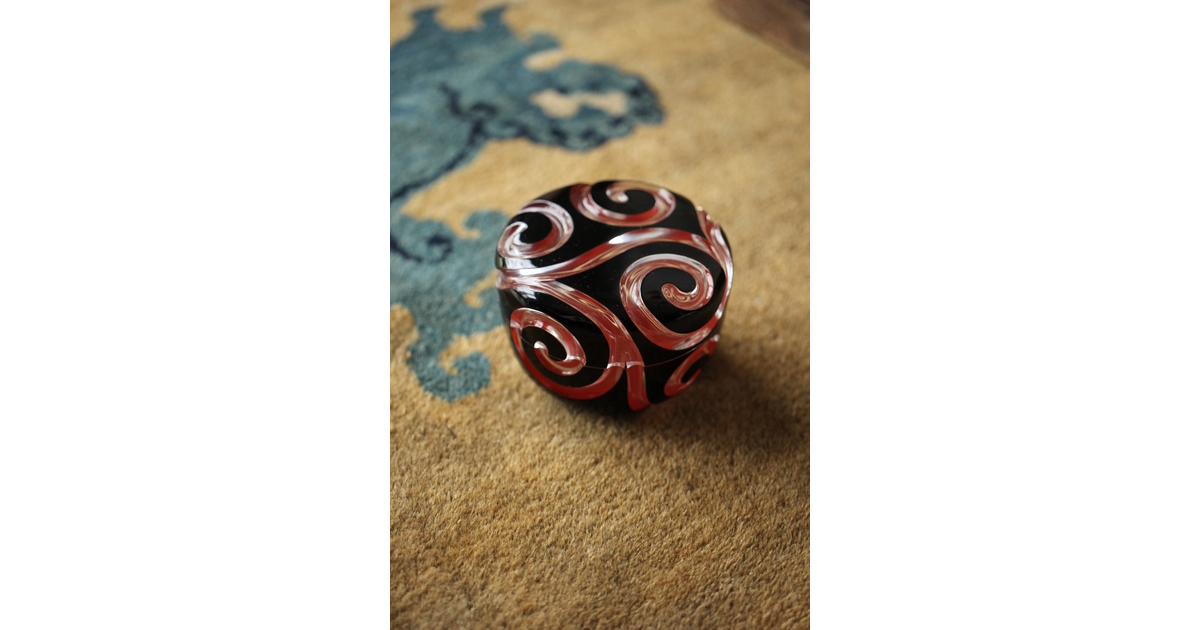 三代 鈴木表朔 鈴木雅也 透胎曲輪平棗 Q359｜骨董店 のびる 古美術