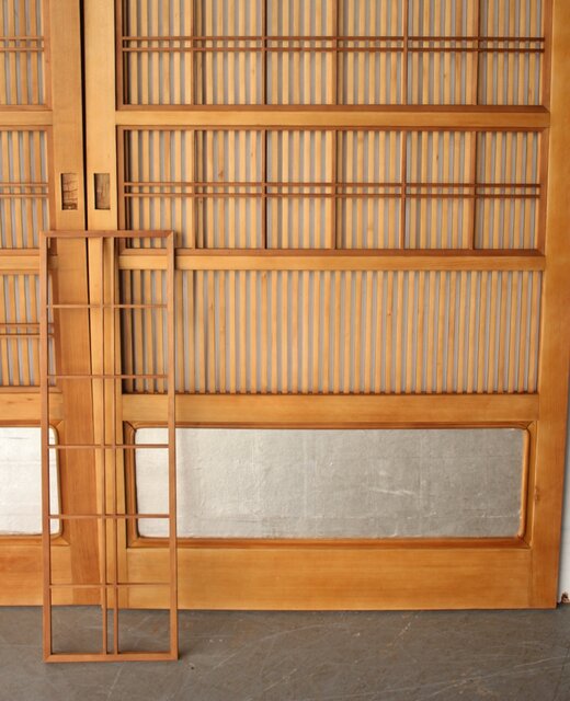 板戸レトロ、アンティーク、格子扉 ヤマトで発送不可と言われたので