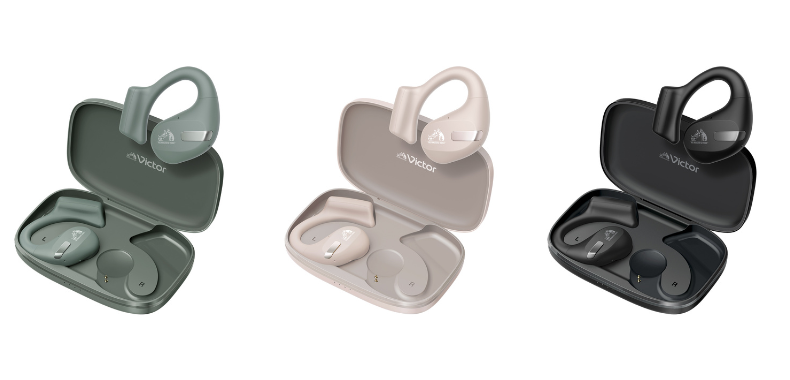 新製品】#Victor から耳をふさがない開放型リスニングスタイルの
