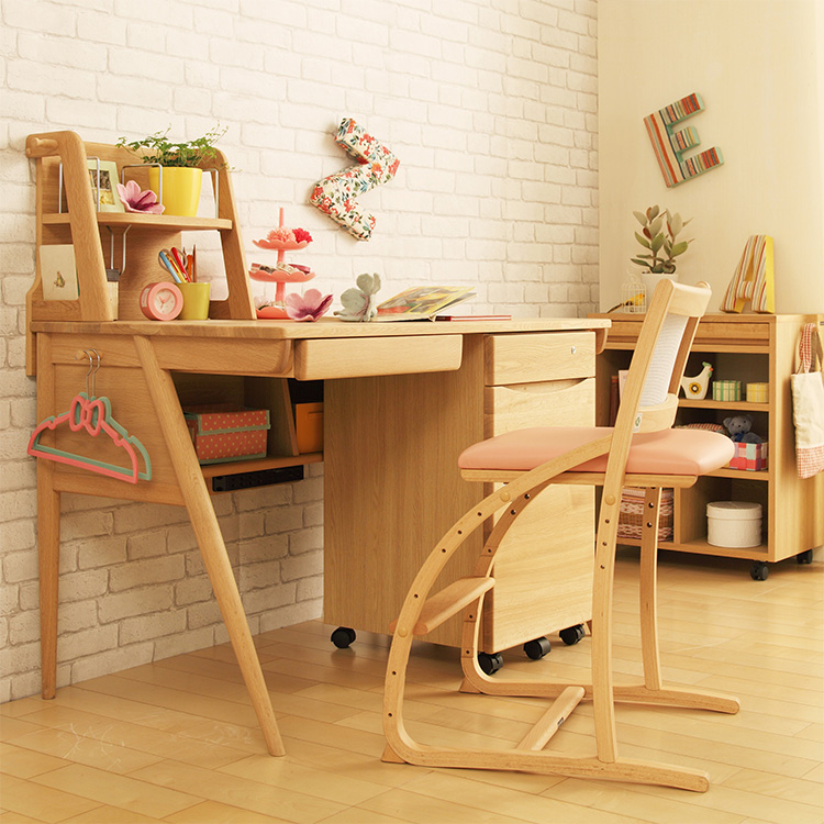 Pure nature デスク 幅110×奥行65cm SU3310 モカブラウン 通販