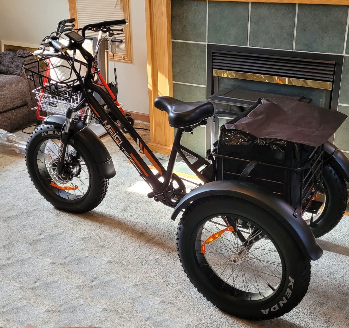 DWMEIGI MG1703 Electric Trike | 750W Motor | 31 Mile Range – E