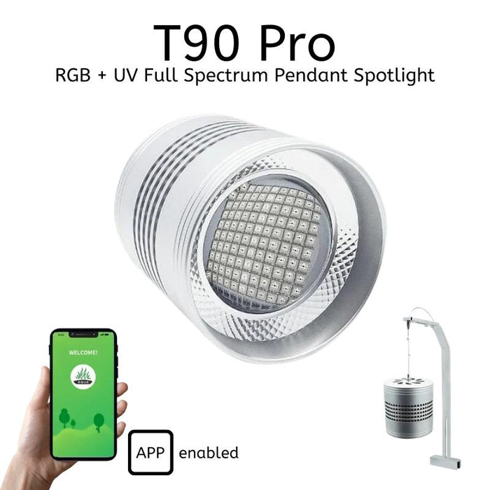 Week Aqua T-90 PRO RGB + UV Full Spectrum Pendant Spotlight — East