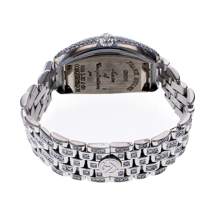 フランクミュラー コンキスタドール 8005L ステンレス レディース用