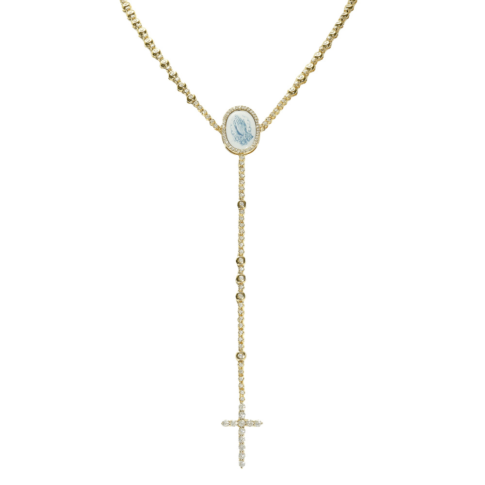 LUNA SEA J マリア像ロザリオホルダー白 アクセサリーホルダー LUNA