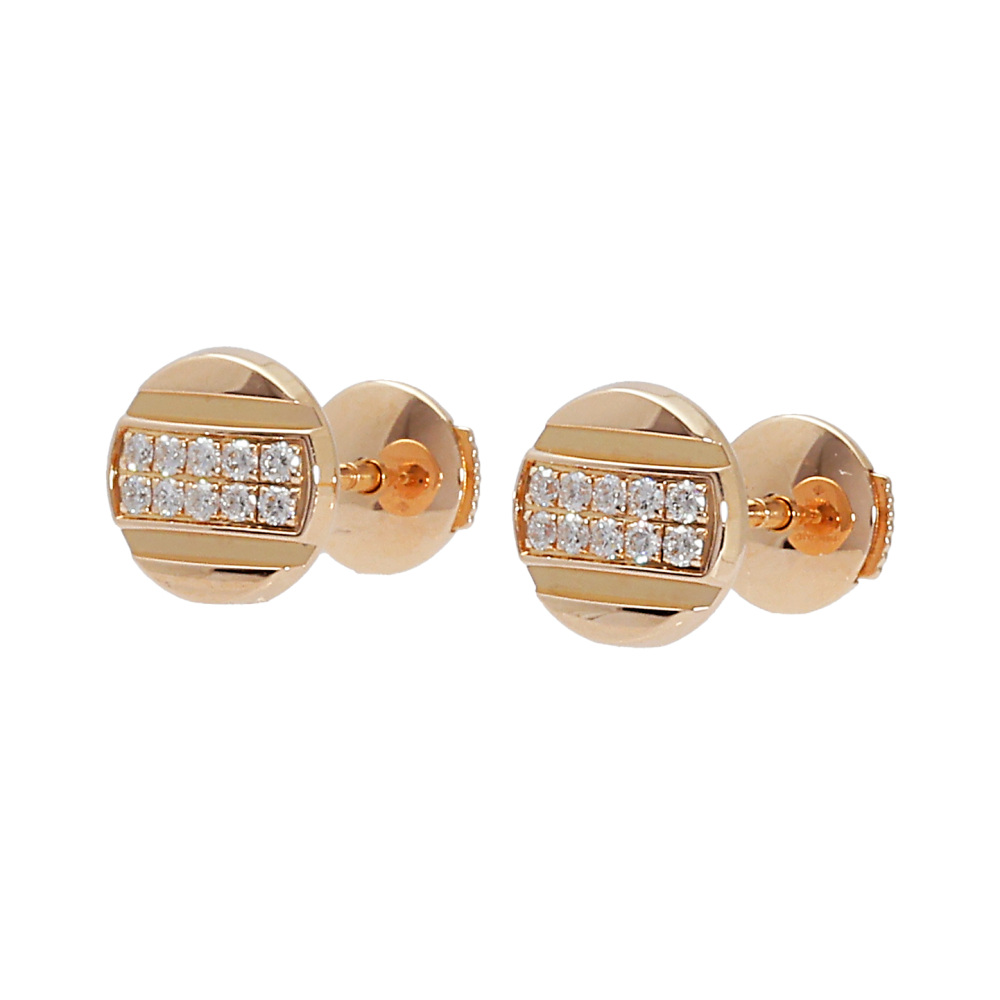 ショーメクラスワンピアスピンクゴールド