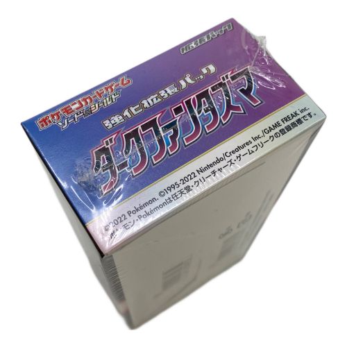 ポケモンカード ダークファンタズマ シュリンク付き BOX ポケモン