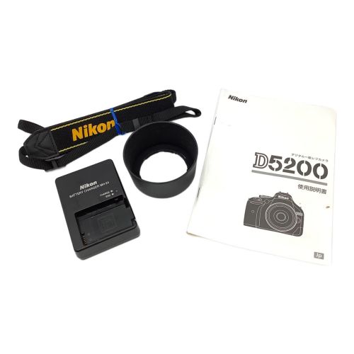 Nikon D5200 一眼レフカメラ ダブルズームキット ニコン D5200 ダブル