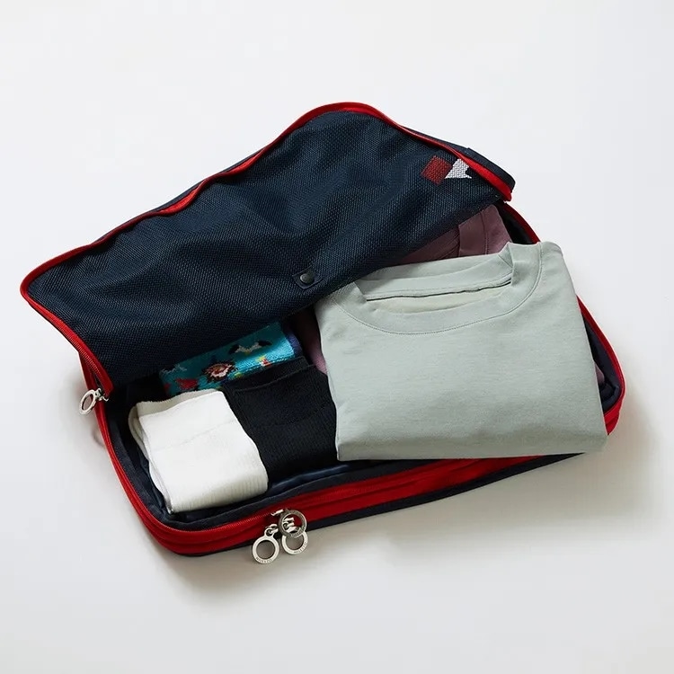 ミレスト]JALオリジナル MILESTO UTILITY圧縮オーガナイザーW8Lx2