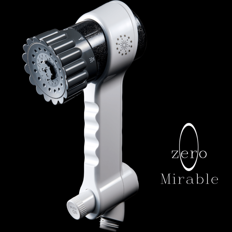 正規品 ミラブルZERO ウルトラファインミストシャワーヘッド ホワイト