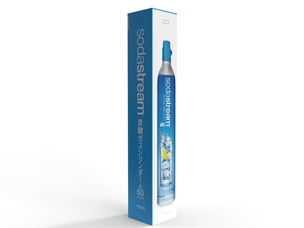 ソーダストリーム ガスシリンダー箱入り