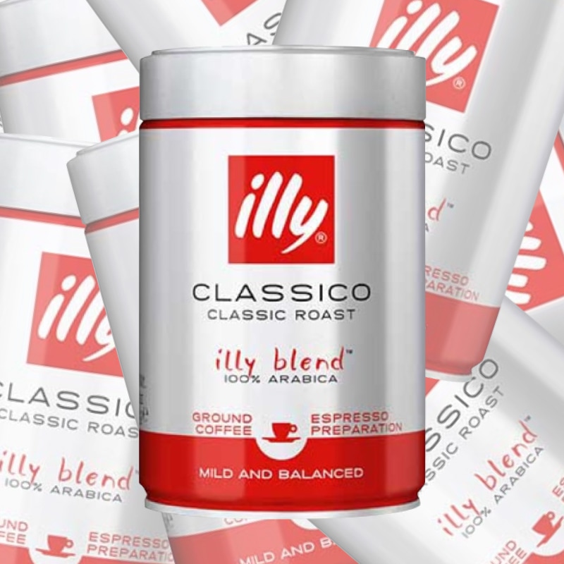 イリー（illy)エスプレッソ粉 ミディアムロースト（クラシコ）250g