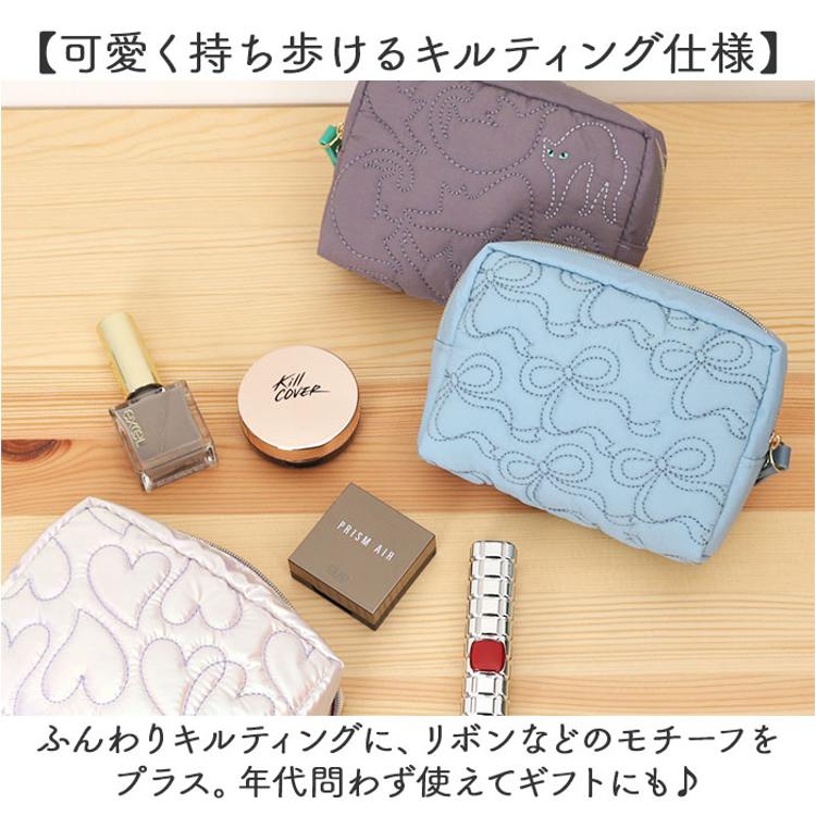 キルティングポーチ ポーチ 通販 レディース かわいい 小物入れ 大容量
