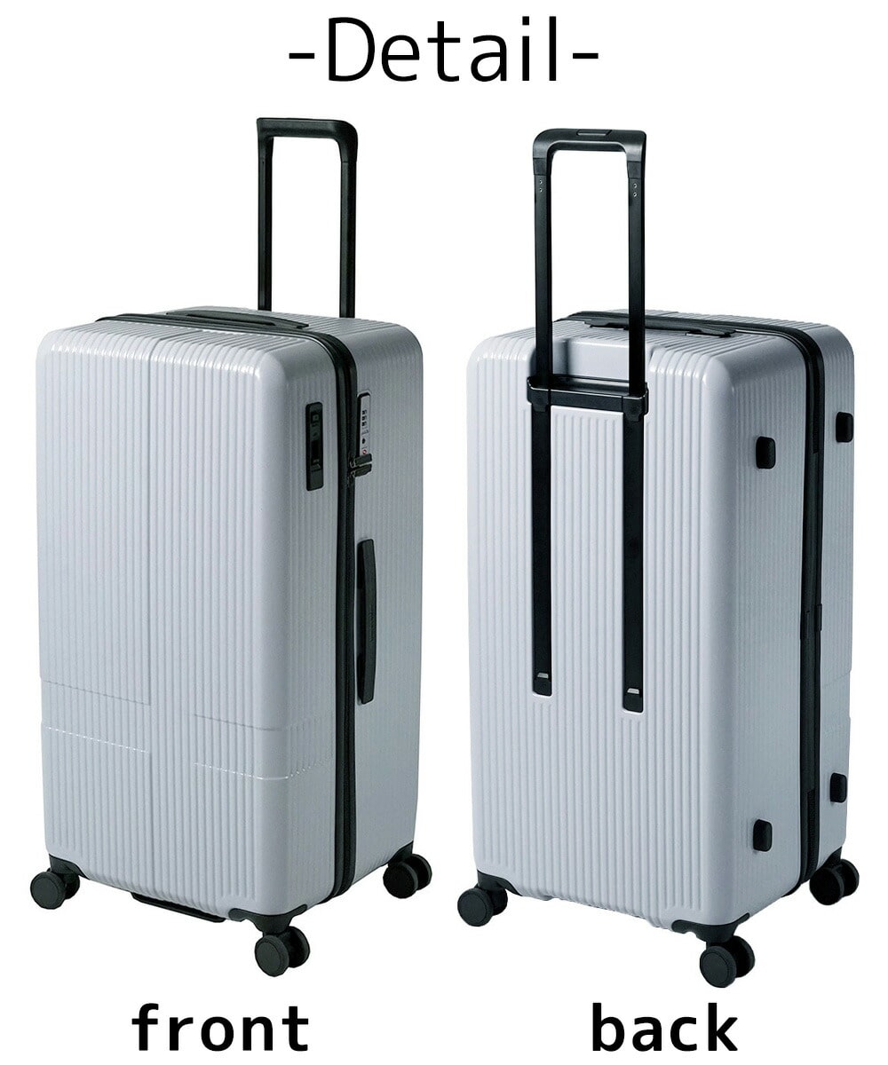 イノベーター innovator スーツケース 92L inv80 1.マッドブラック -10