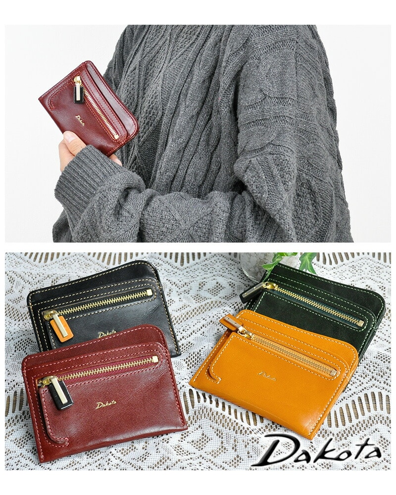 ダコタ Dakota チェルキオ ミニ財布 30526 1.ブラック 10x10