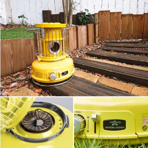 センゴク・アラジン ガスストーブ イエロー Sengoku Aladdin (センゴク