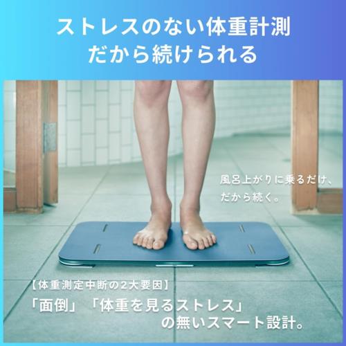 issin スマートバスマット 体組成計モデル グレー 体重管理珪藻土