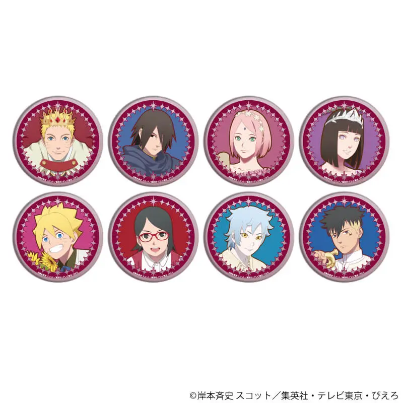 BORUTO セガコラボカフェ】缶バッジ うちはサスケ 4点 BORUTO セガ