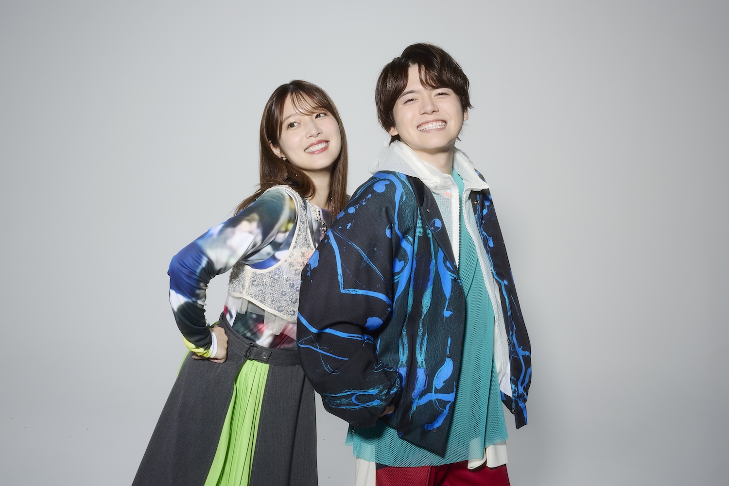 内田真礼×内田雄馬コラボシングル「Carnival／BIG LOVE」のジャケット