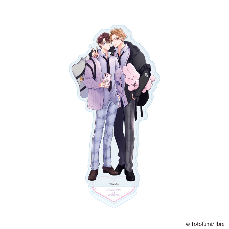 アクリルスタンド「伝説のヤリチンVS鉄壁の尻穴」01/御神楽伊織&瀬那未