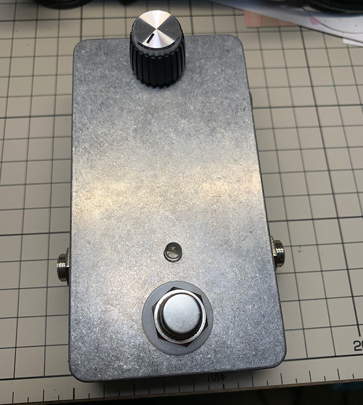 アルミ削り出し！自作エフェクター用ボックス アルミダイキャスト