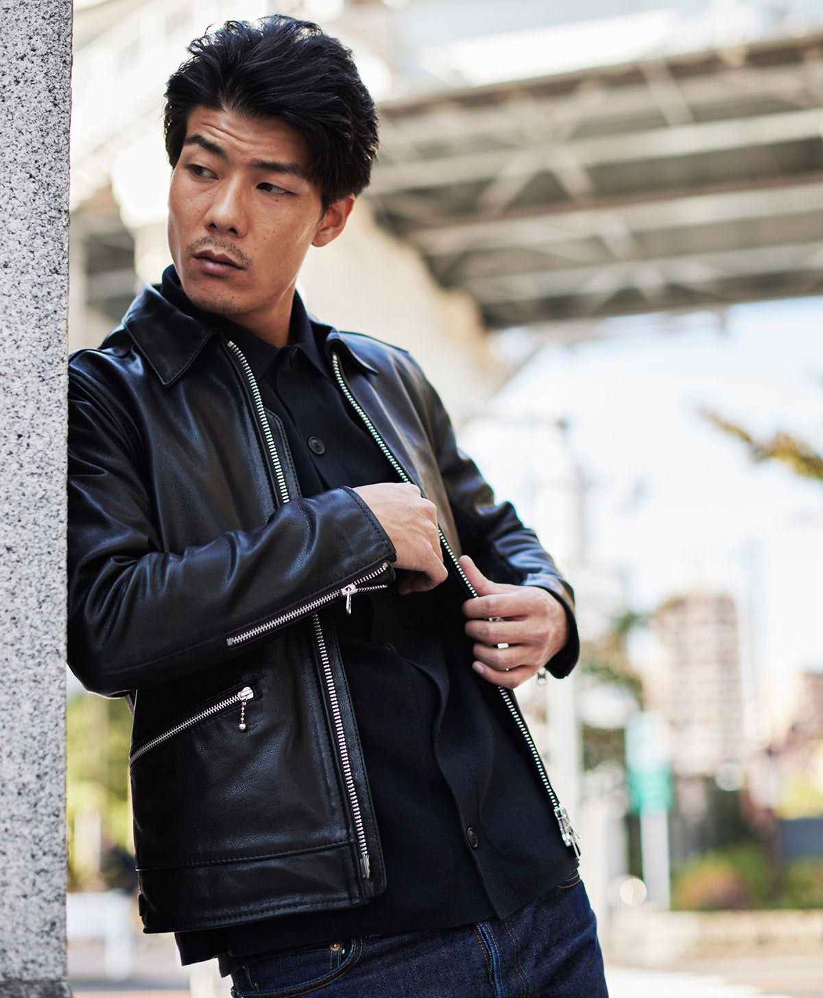 革ジャン レザー シングル ジャケット｜カドヤ公式オンラインショップ