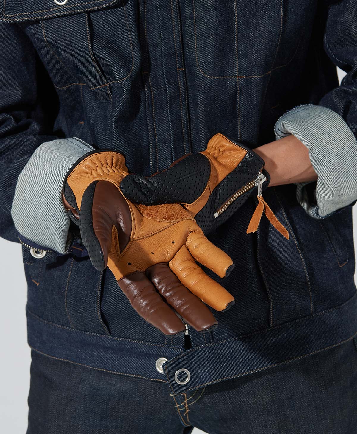 革手袋 パンチング レザーグローブ｜カドヤ公式オンラインショップ