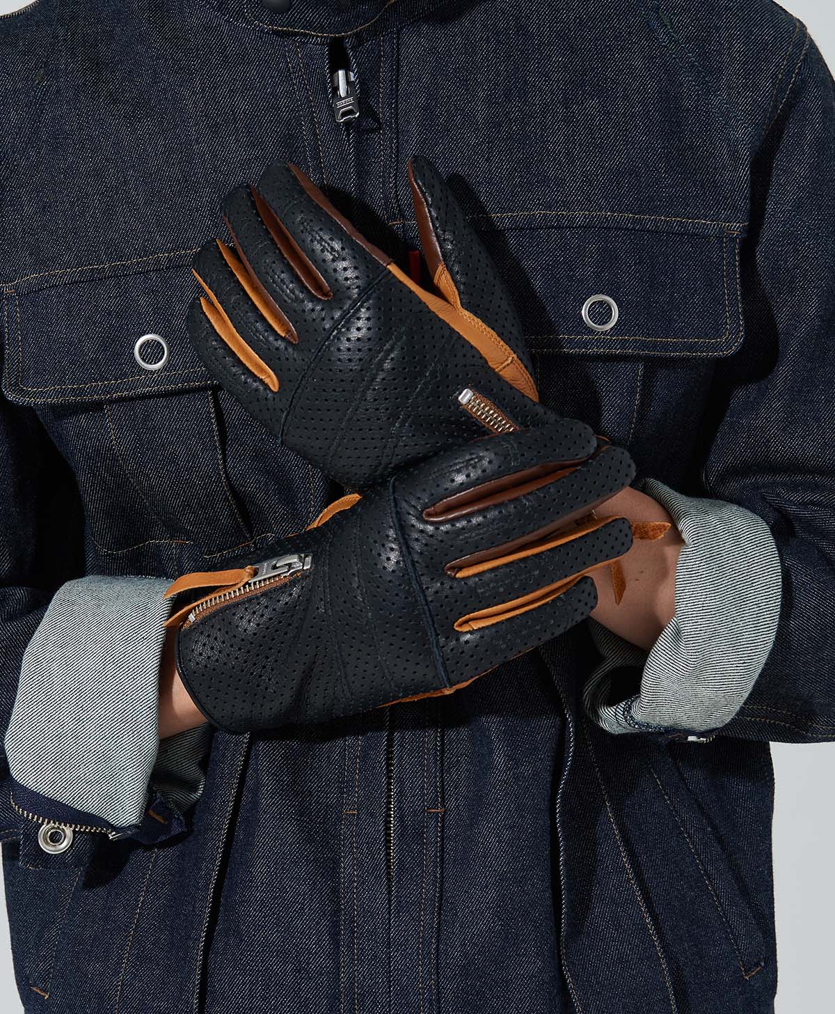 革手袋 パンチング レザーグローブ｜カドヤ公式オンラインショップ