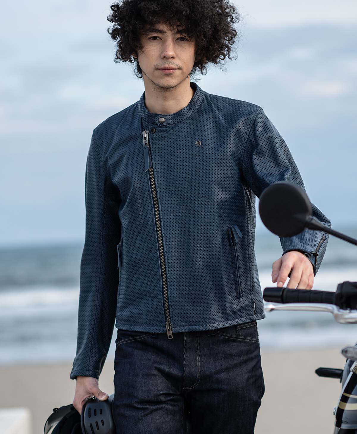 革ジャン パンチング レザージャケット｜カドヤ公式オンラインショップ