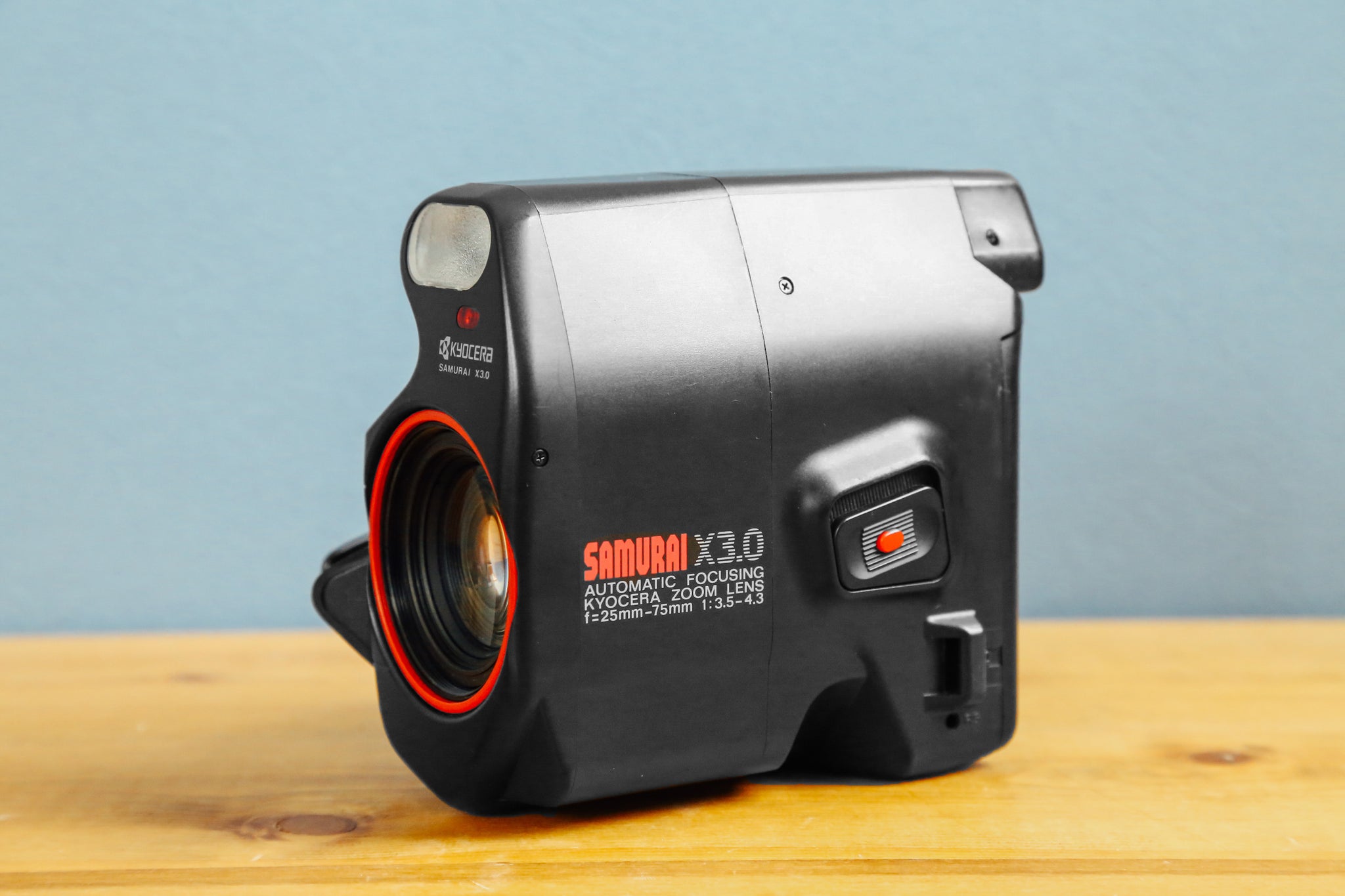 KYOCERA SAMURAI X3.0 ズームフィルムカメラケース付き