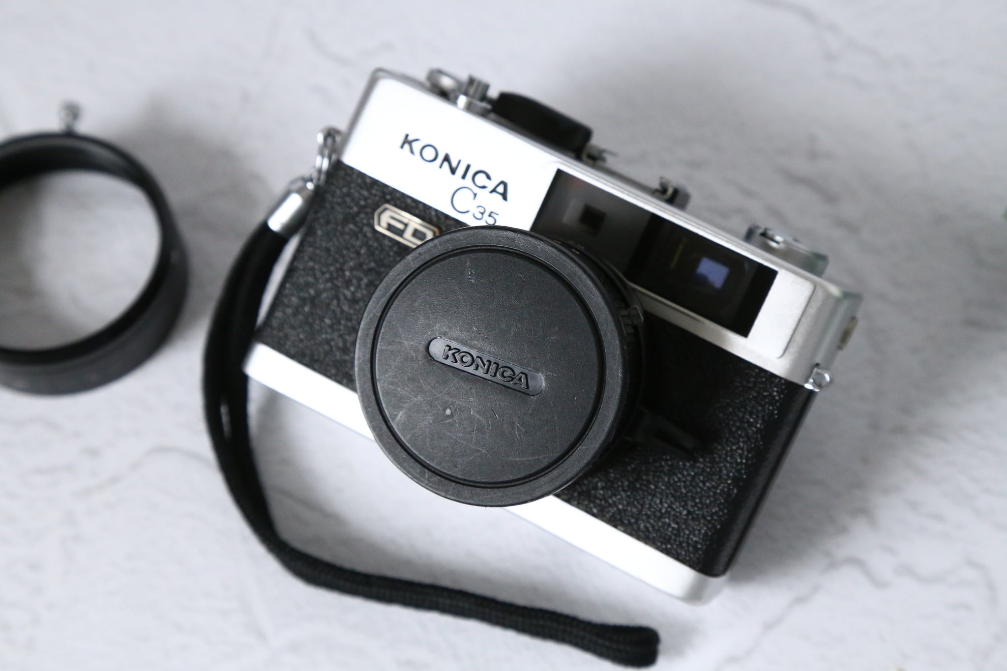 レトロ カメラ フィルム Konica C35 MFD 動作未確認 【公式通販】