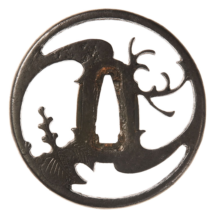 二代忠正 赤坂鍔 特別保存刀装具 ｜日本刀販売は永楽堂