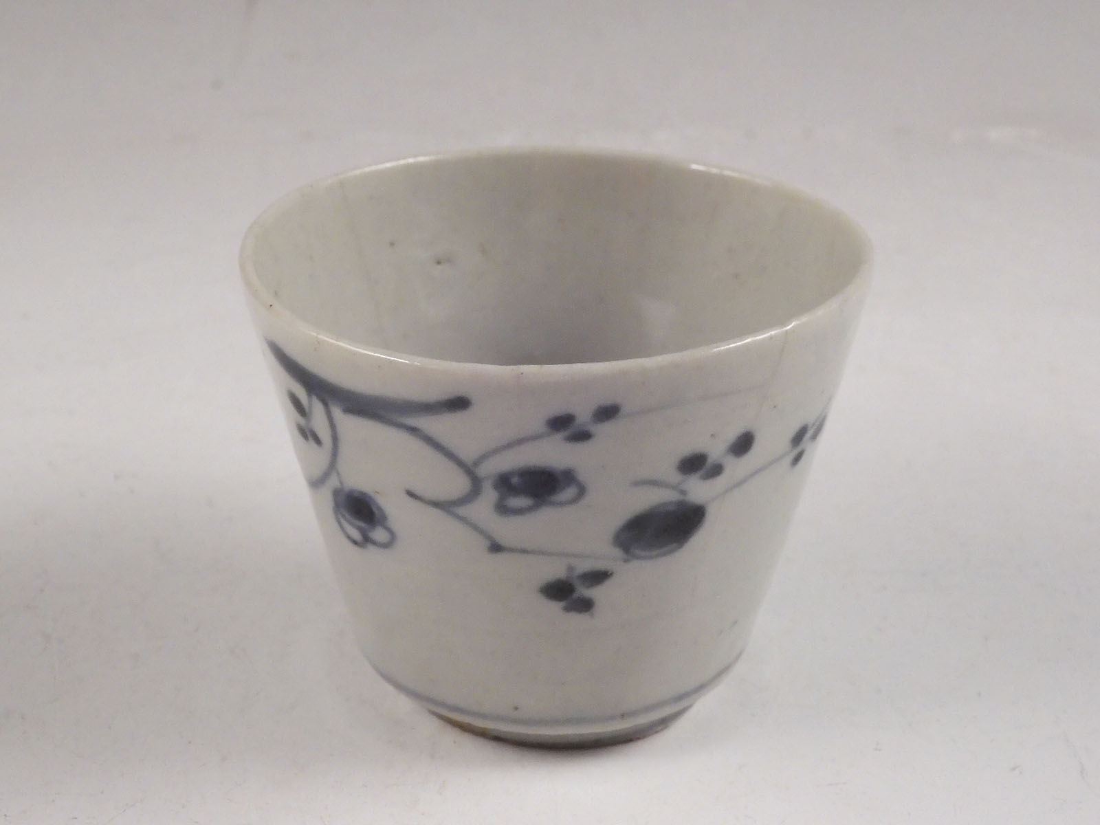 江戸初期 初期伊万里厚底蕎麦猪口9客 口径約7㎝ 東Y7-1003☆2Fトヒチ