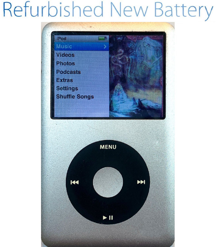 Apple iPod classic第7世代 160GBから256GBにブルー青 iPod classic第7